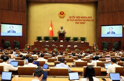 Kỳ họp không thường lệ thứ nhất, Quốc hội khóa XVI